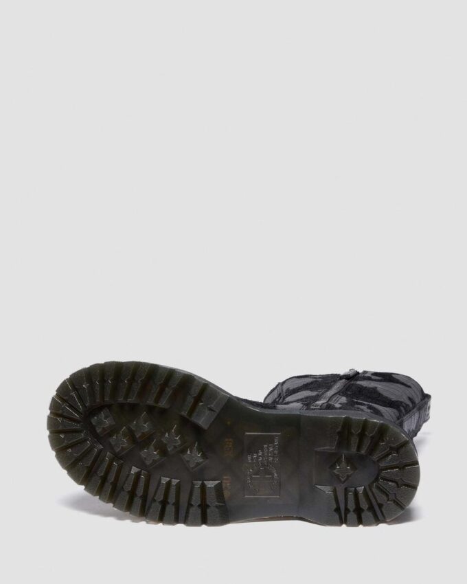 Botas REJENA de piel con relieve de cocodrilo Botas REJENA de piel con relieve de cocodrilo