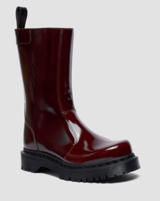 Botas Rejena de piel lacada