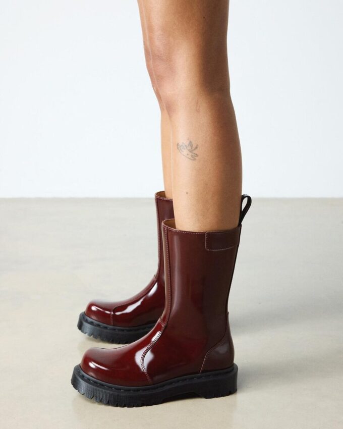 Botas Rejena de piel lacada Botas Rejena de piel lacada