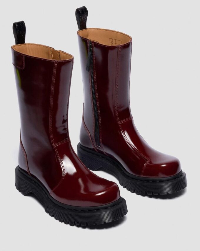 Botas Rejena de piel lacada Botas Rejena de piel lacada