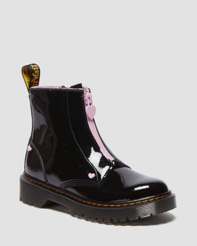 Botas sin cordones Junior Heart Nappa Patent Leather Botas sin cordones Junior Heart Nappa Patent Leather