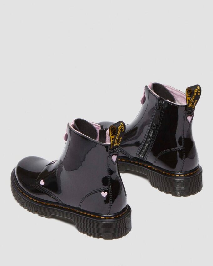Botas sin cordones Junior Heart Nappa Patent Leather Botas sin cordones Junior Heart Nappa Patent Leather
