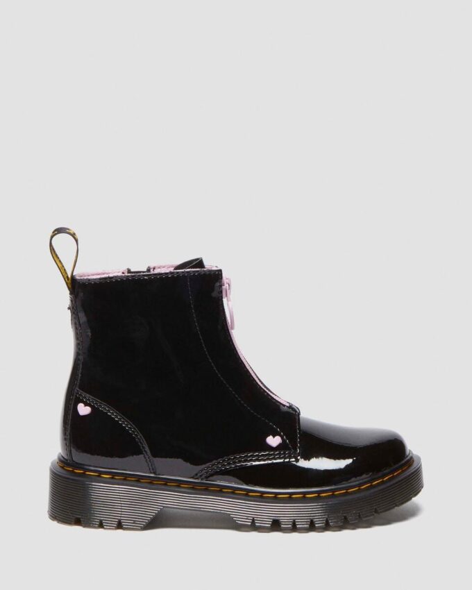 Botas sin cordones Junior Heart Nappa Patent Leather Botas sin cordones Junior Heart Nappa Patent Leather