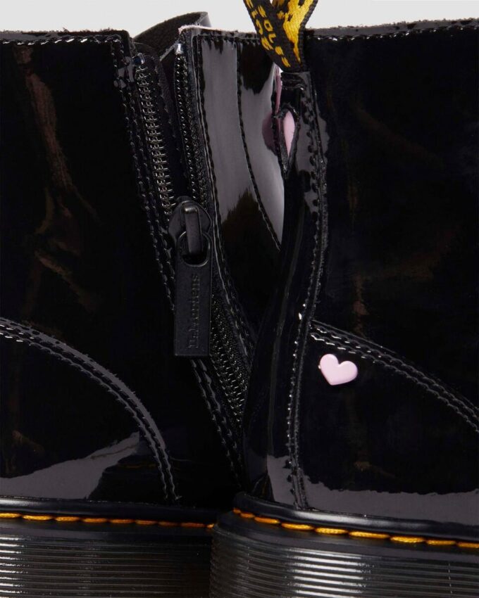 Botas sin cordones Junior Heart Nappa Patent Leather Botas sin cordones Junior Heart Nappa Patent Leather
