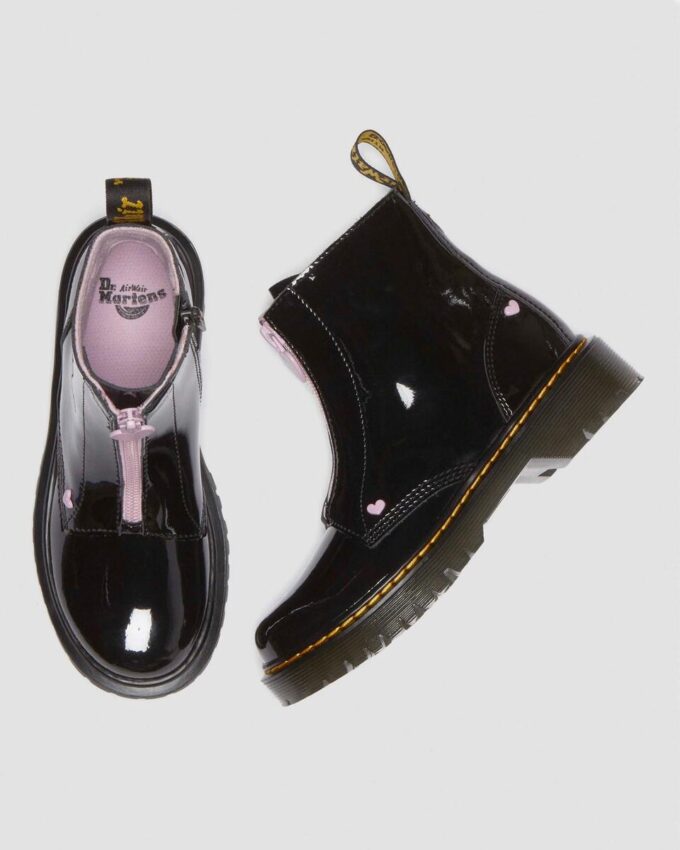 Botas sin cordones Junior Heart Nappa Patent Leather Botas sin cordones Junior Heart Nappa Patent Leather