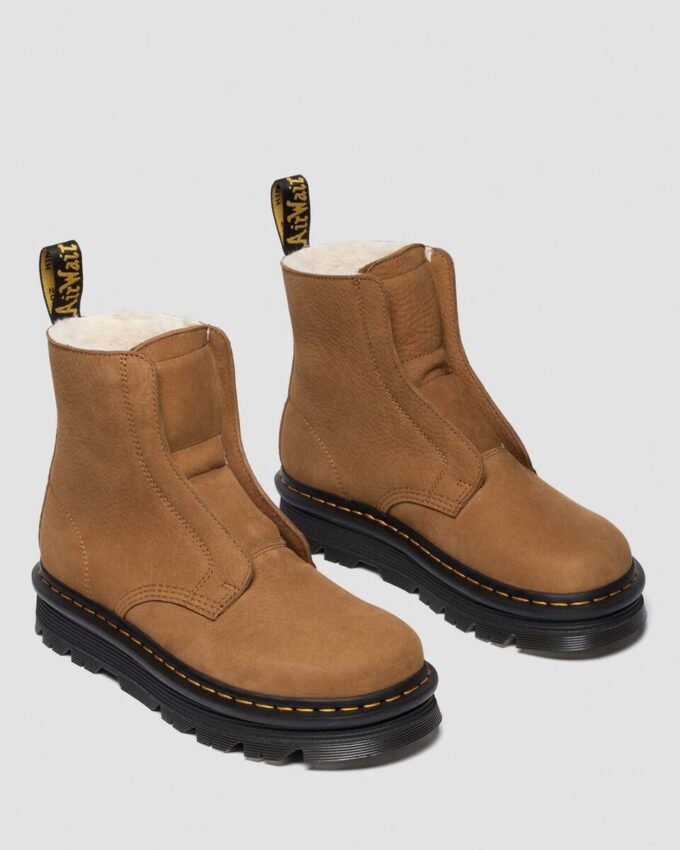 Botas sin cordones ZEBZAG con forro cálido y talón antideslizante