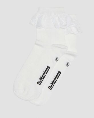 Calcetines de algodón orgánico con volantes