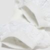 Calcetines de algodón orgánico con volantes