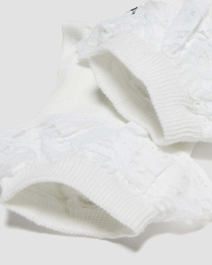 Calcetines de algodón orgánico con volantes