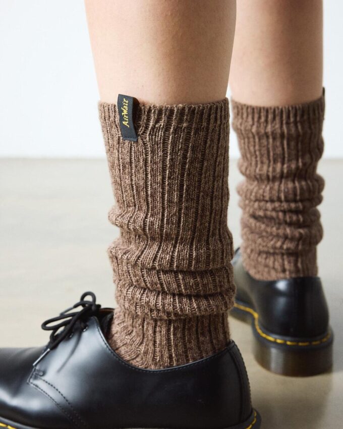 CALCETINES DE MEZCLA DE ALGODÓN ORGÁNICO WARMWAIR