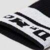 Calcetines deportivos con logotipo Mezcla de algodón orgánico Calcetines deportivos con logotipo Mezcla de algodón orgánico