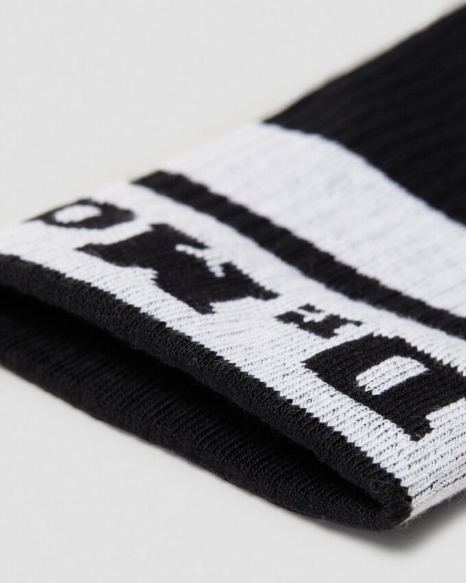 Calcetines deportivos con logotipo Mezcla de algodón orgánico Calcetines deportivos con logotipo Mezcla de algodón orgánico
