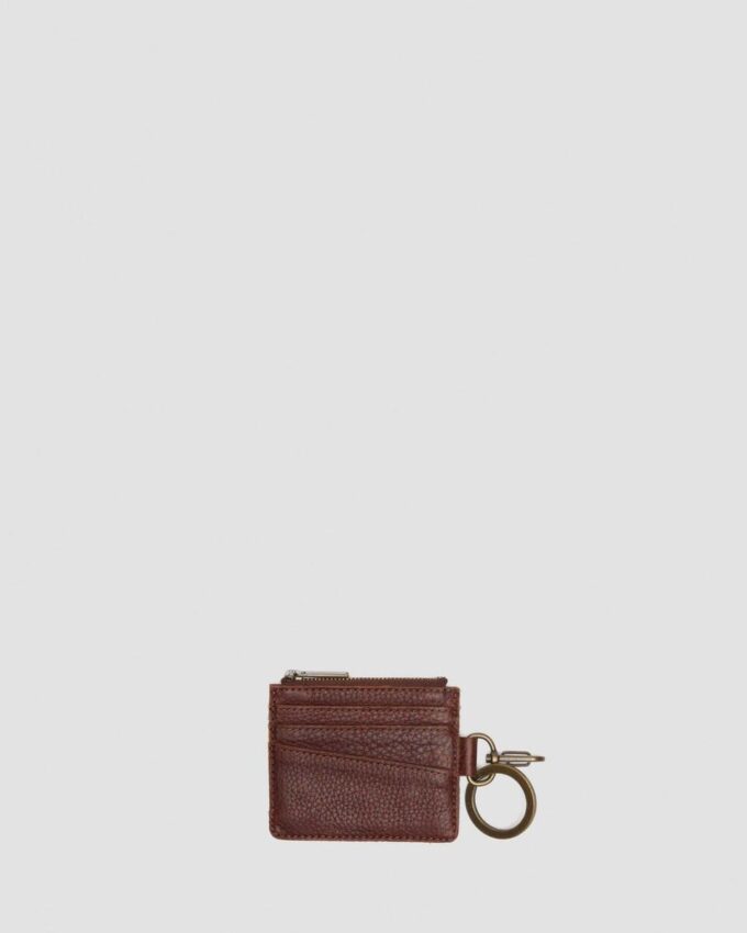 CARD HOLDER Tarjetero de Ambassador Leather con llavero