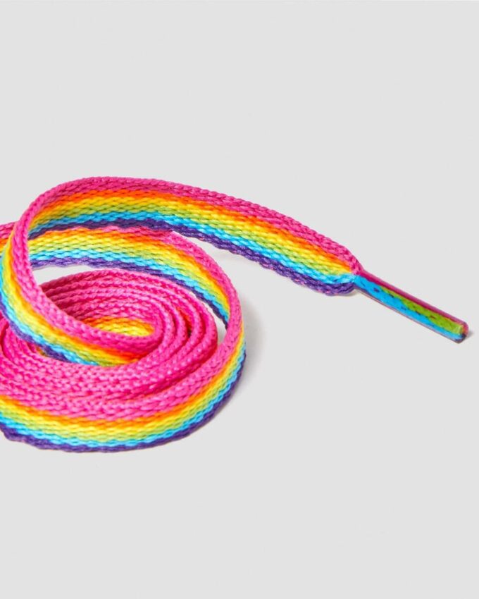 Cordones planos Rainbow de 26 pulgadas (3 ojales) Cordones planos Rainbow de 26 pulgadas (3 ojales)