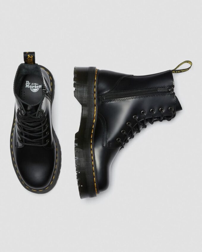 Jadon Boot Smooth Leather Platforms
