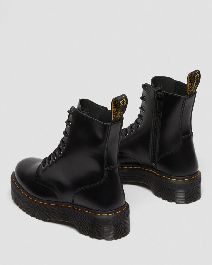 Jadon Boot Smooth Leather Platforms