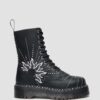 JADON HI SOLAR FLARE Botas con plataforma de cuero reciclado