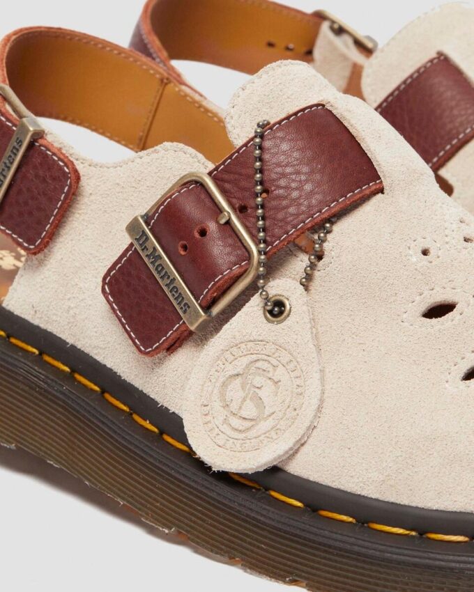 Jorge Made In England Desert Oasis Suede Slingback Mule