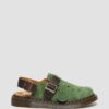 Jorge Made In England Desert Oasis Suede Slingback Mule