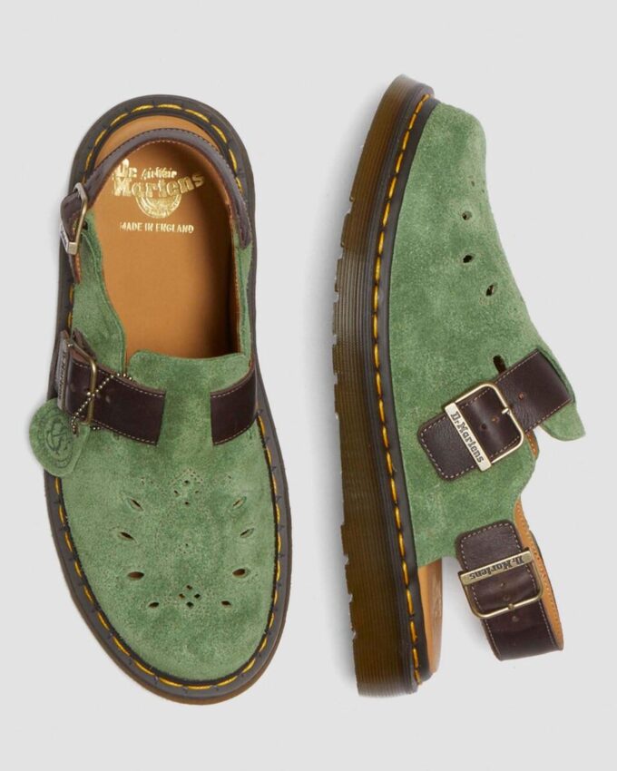 Jorge Made In England Desert Oasis Suede Slingback Mule