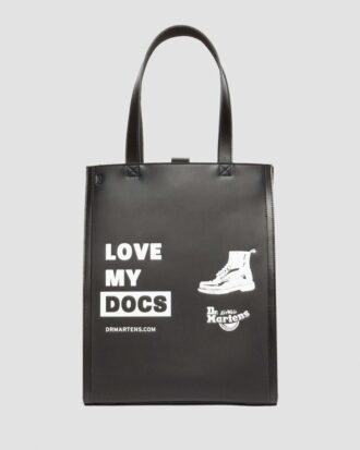 LOVE MY DOCS Bolso tote de piel