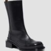 Maybole Hi Botas Chelsea de piel con puntera cuadrada Maybole Hi Botas Chelsea de piel con puntera cuadrada