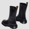 Maybole Hi Botas Chelsea de piel con puntera cuadrada Maybole Hi Botas Chelsea de piel con puntera cuadrada