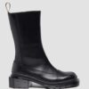 Maybole Hi Botas Chelsea de piel con puntera cuadrada Maybole Hi Botas Chelsea de piel con puntera cuadrada