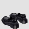 MAYBOLE LOAFER Mocasines de piel con puntera cuadrada y fruncidos MAYBOLE LOAFER Mocasines de piel con puntera cuadrada y fruncidos