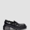 MAYBOLE LOAFER Mocasines de piel con puntera cuadrada y fruncidos MAYBOLE LOAFER Mocasines de piel con puntera cuadrada y fruncidos