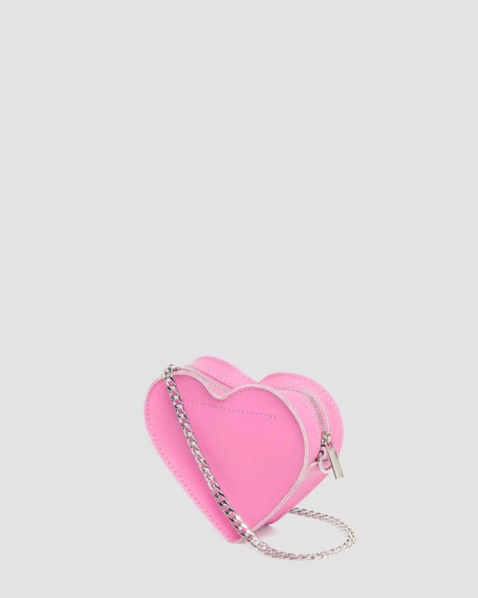 MINI HEART Bolso de piel con forma de corazón MINI HEART Bolso de piel con forma de corazón