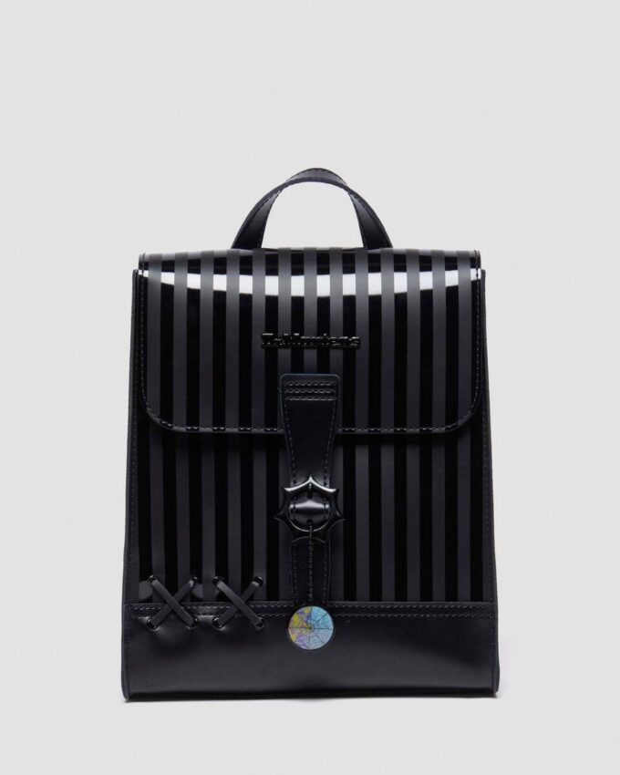 MINI MOCHILA DE CUERO WEDNESDAY MINI MOCHILA DE CUERO WEDNESDAY