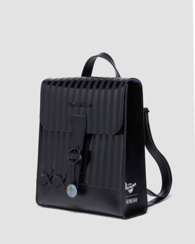 MINI MOCHILA DE CUERO WEDNESDAY MINI MOCHILA DE CUERO WEDNESDAY