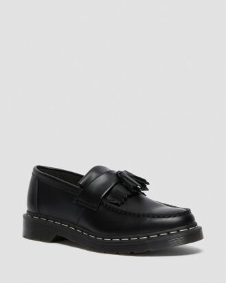 Mocasines Adrian de Smooth Leather con costura blanca