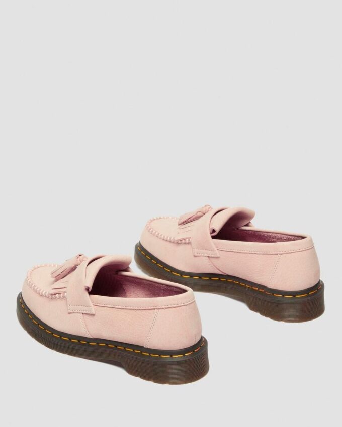 Mocasines con borlas de piel nobuk Adrian Mocasines con borlas de piel nobuk Adrian
