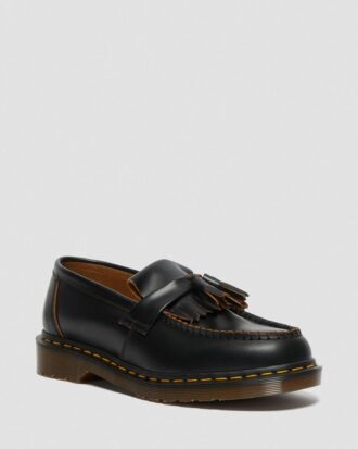 Mocasines con borlas de piel Quilon Adrian Vintage Made In England