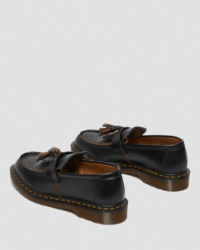 Mocasines con borlas de piel Quilon Adrian Vintage Made In England Mocasines con borlas de piel Quilon Adrian Vintage Made In England