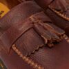 Mocasines de piel Ambassador Leather Adrian con costura amarilla Mocasines de piel Ambassador Leather Adrian con costura amarilla