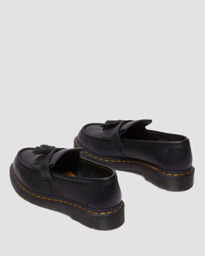 Mocasines de piel Ambassador Leather Adrian con costura amarilla Mocasines de piel Ambassador Leather Adrian con costura amarilla