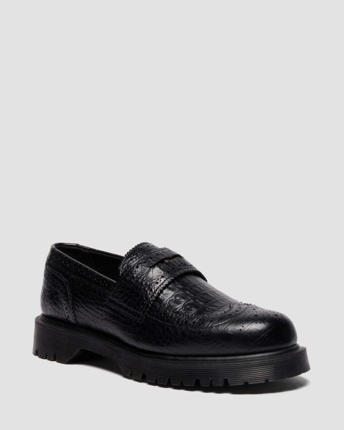 Mocasines de piel repujada PENTON BROGUE Mocasines de piel repujada PENTON BROGUE