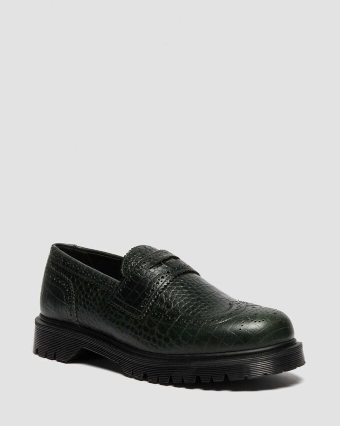 Mocasines de piel repujada PENTON BROGUE Mocasines de piel repujada PENTON BROGUE