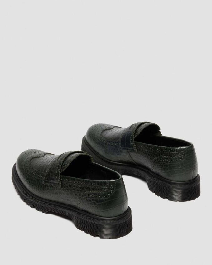 Mocasines de piel repujada PENTON BROGUE Mocasines de piel repujada PENTON BROGUE