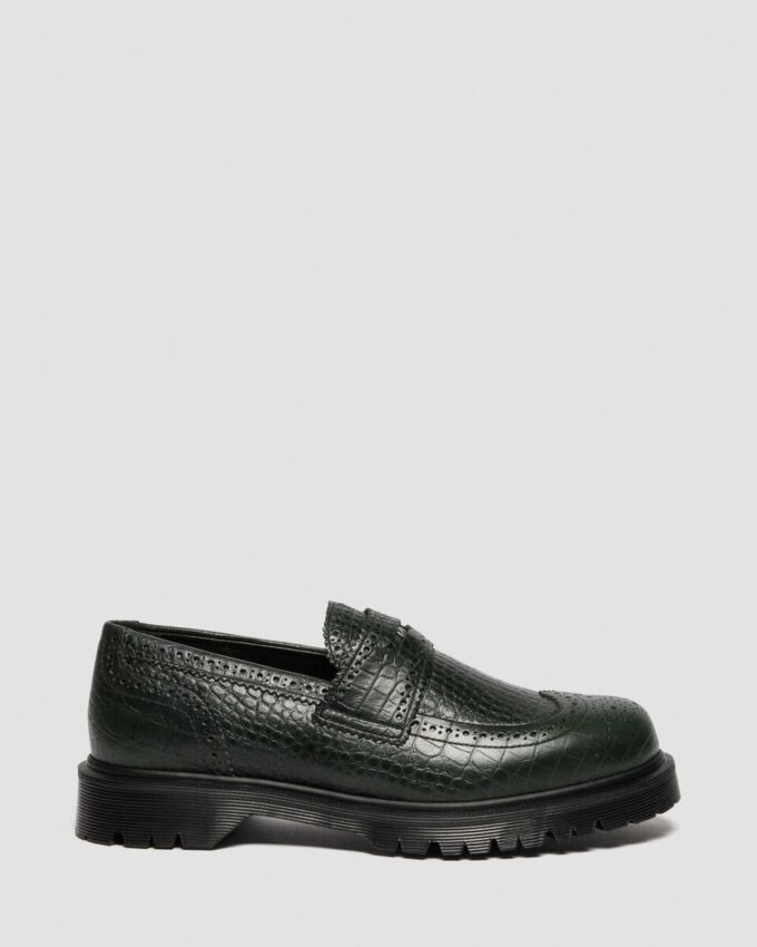 Mocasines de piel repujada PENTON BROGUE Mocasines de piel repujada PENTON BROGUE