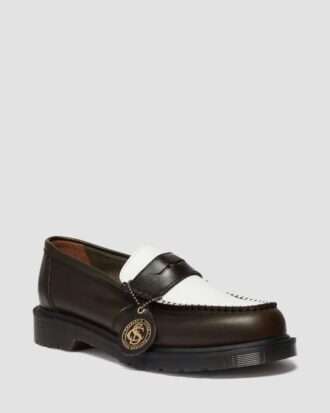 Mocasines Penton de piel bicolor fabricados en Inglaterra