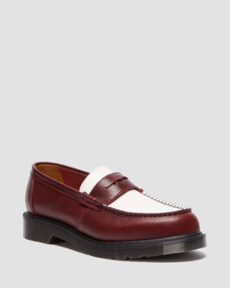 Mocasines Penton de piel bicolor fabricados en Inglaterra