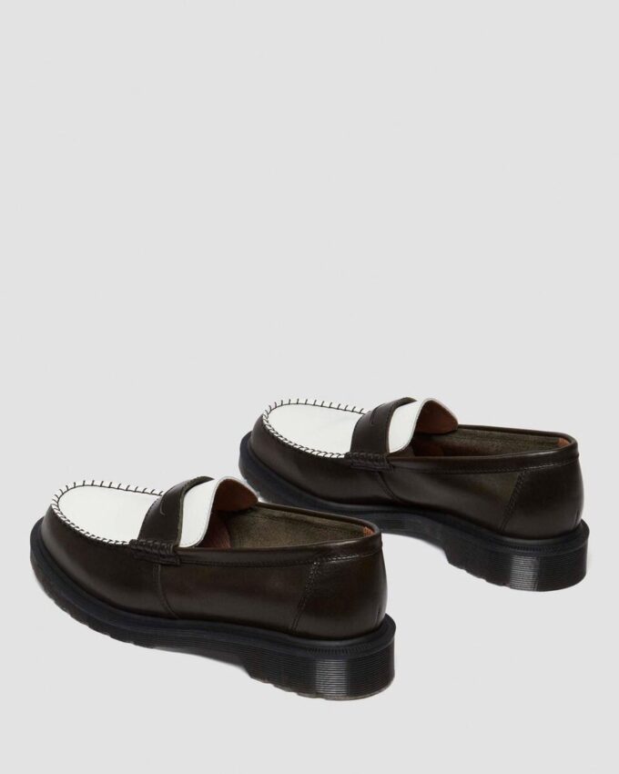 Mocasines Penton de piel bicolor fabricados en Inglaterra Mocasines Penton de piel bicolor fabricados en Inglaterra