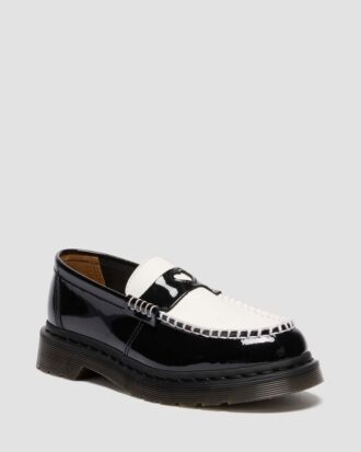 Mocasines Penton Heart de dos tonos en piel Arcadia Rub Off