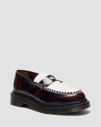 Mocasines Penton Heart de dos tonos en piel Arcadia Rub Off