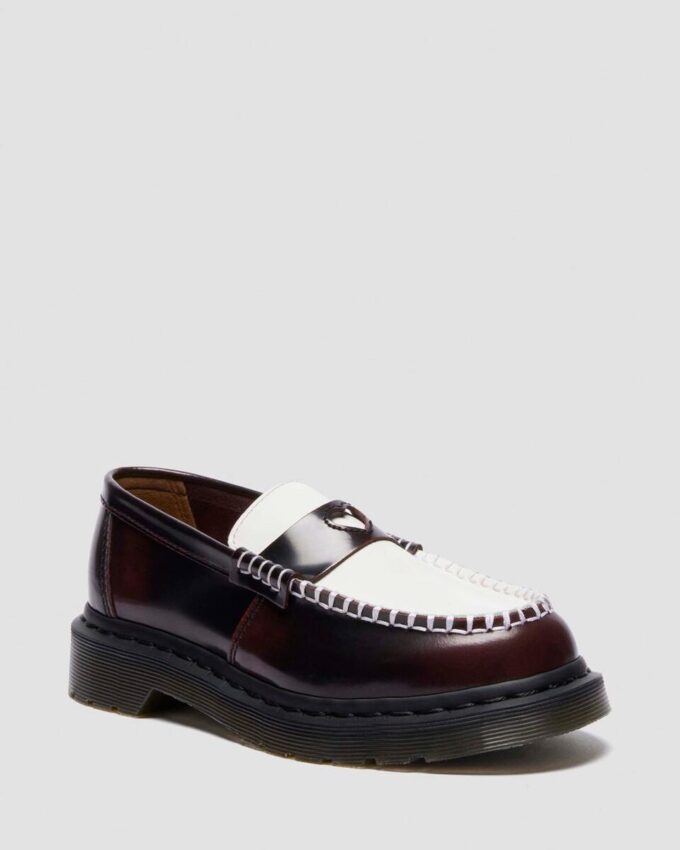 Mocasines Penton Heart de dos tonos en piel Arcadia Rub Off Mocasines Penton Heart de dos tonos en piel Arcadia Rub Off
