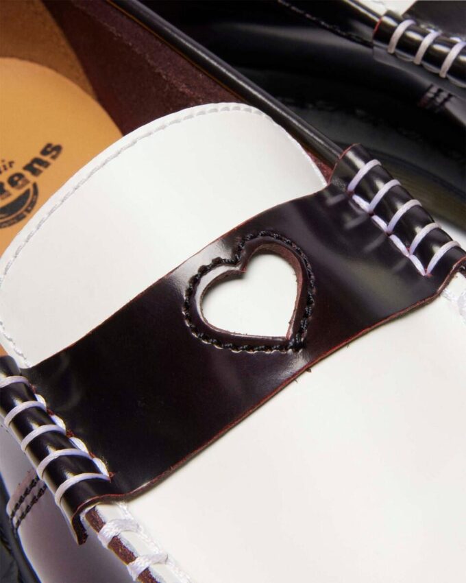 Mocasines Penton Heart de dos tonos en piel Arcadia Rub Off Mocasines Penton Heart de dos tonos en piel Arcadia Rub Off